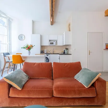 Apartment Designer & Bright On Rue Sainte-catherine Bordeaux