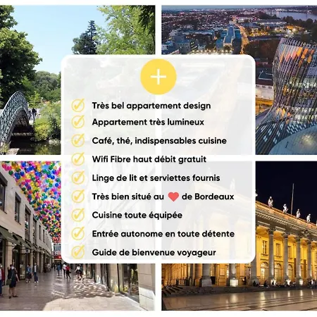 公寓 Designer & Bright On Rue Sainte-catherine